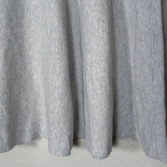 Milly Women’s Dress Small Minimalist Capsule Fit Flare Knit Gray Keyhole Neck - Picture 5 of 8